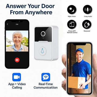 Smart Wireless WiFi Video Doorbell Camera