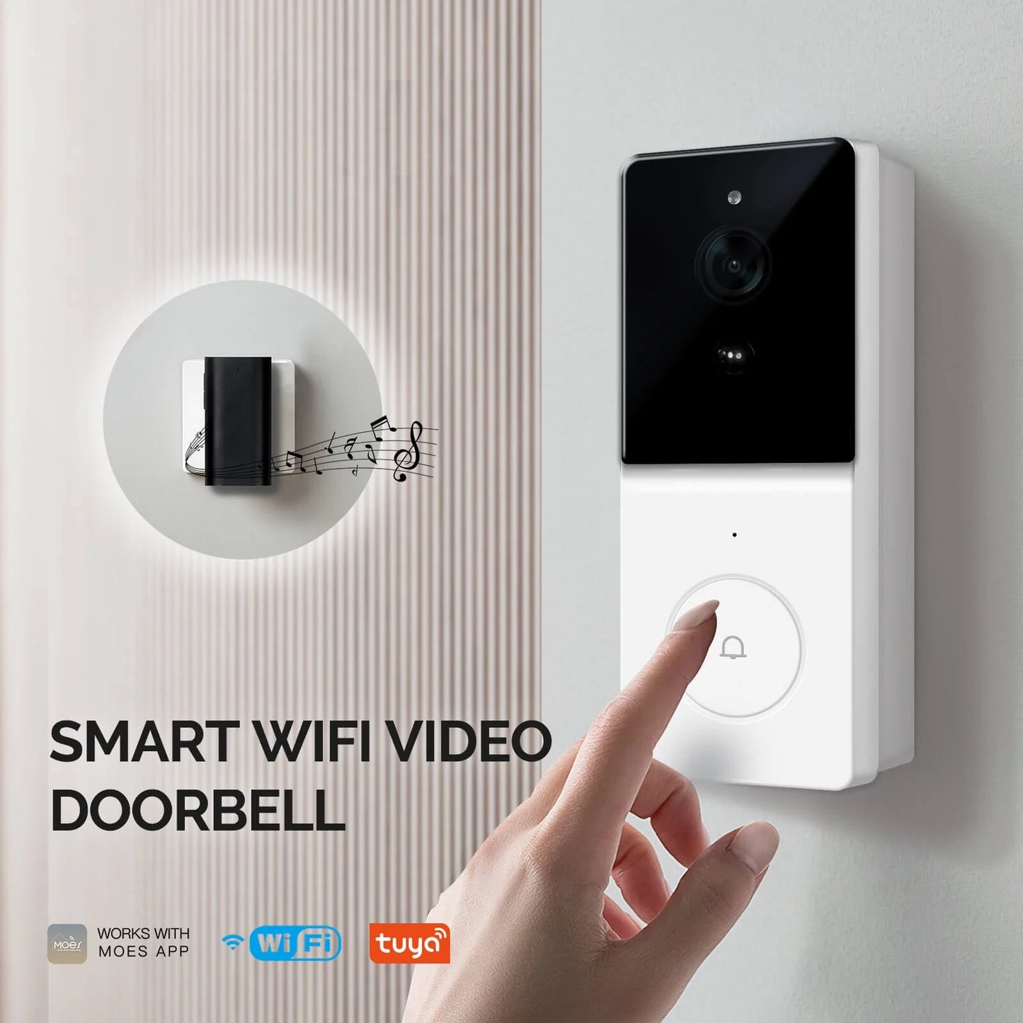Smart Wireless WiFi Video Doorbell Camera