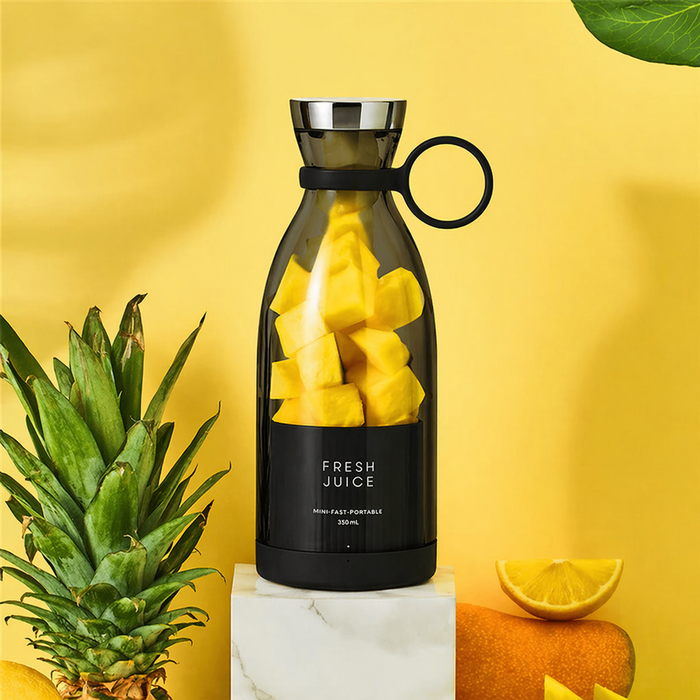 FreshMix Portable Juice Blender Bottle – USB Rechargeable
