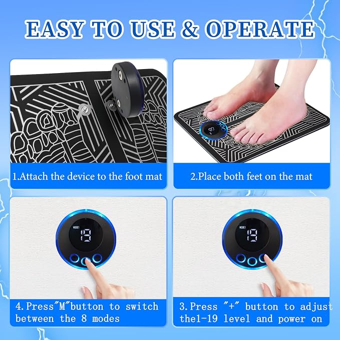 EMS Foot Massager Mat