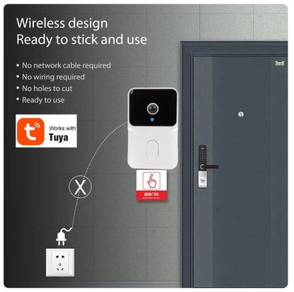 Smart Wireless WiFi Video Doorbell Camera