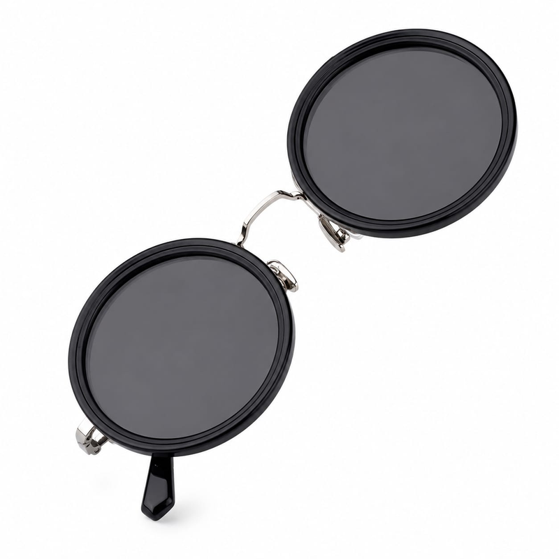 Binoculars Smart Sun Glasses – Unique Round Retro Fashion Sunglasses for Men & Women