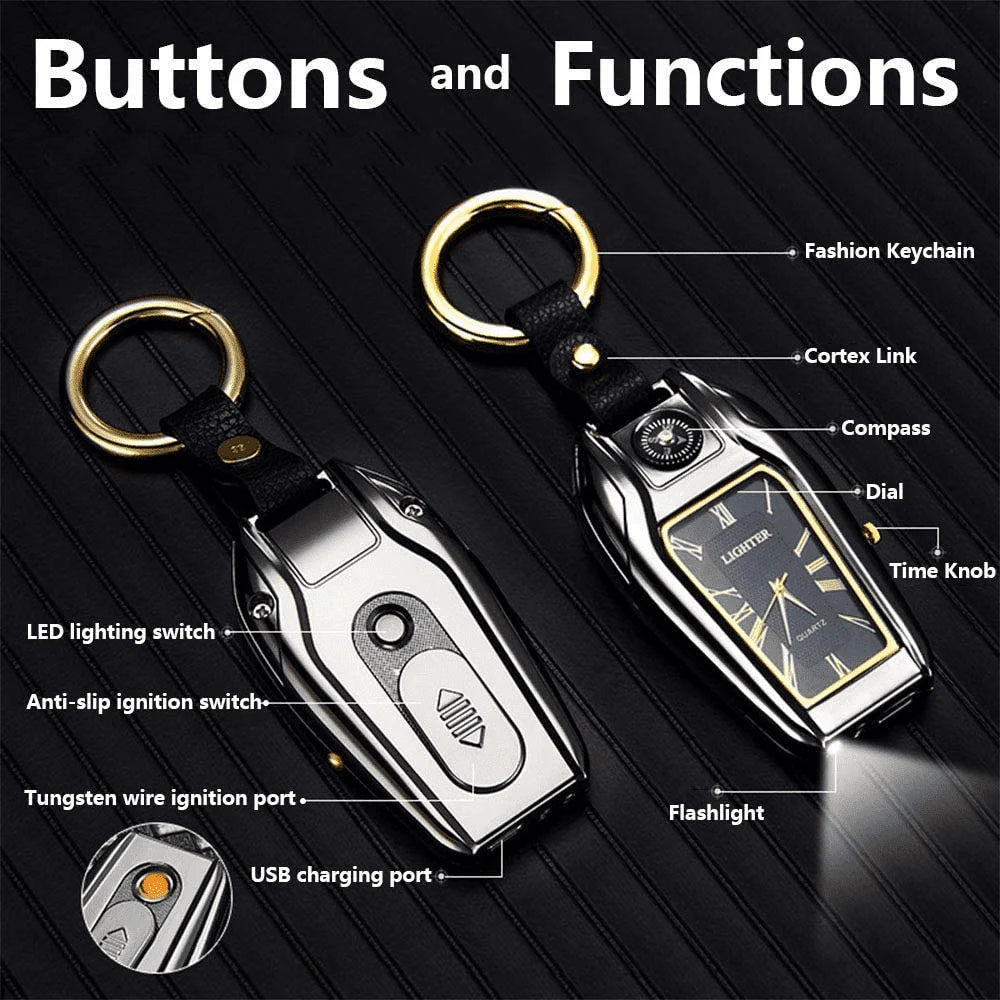 Keychain Watch Lighter