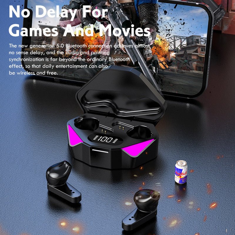 Bluetooth Gaming Earbuds with Mic